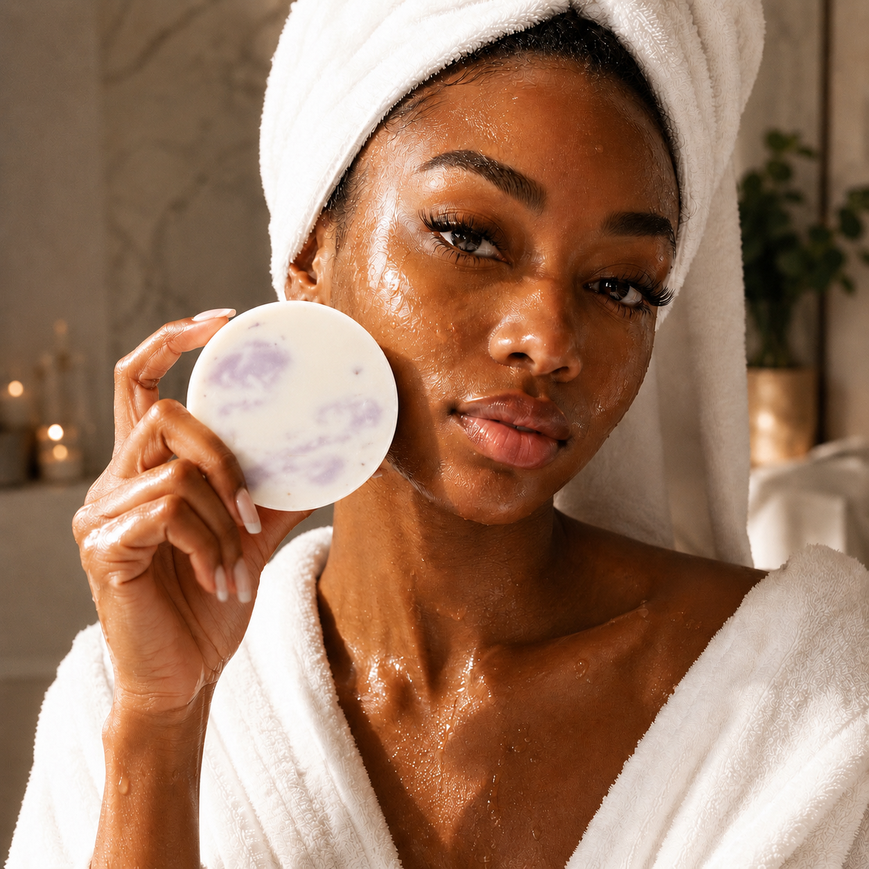 CLARO Brightening Cleansing Bar – Goat Milk Soap with Kojic Acid & Alpha Arbutin