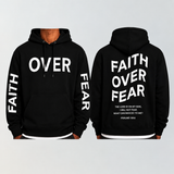 Faith Over Fear Christian Hoodie – Faith Hoodie for Men & Women (Joshua 1:9)