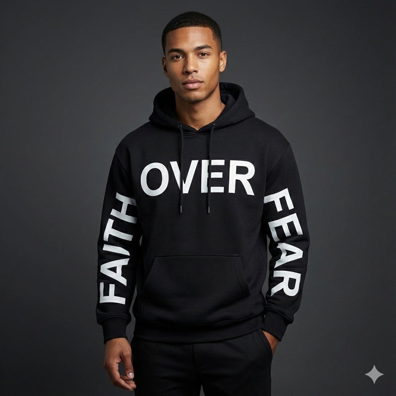 Faith Over Fear Hoodie – Christian Hoodie