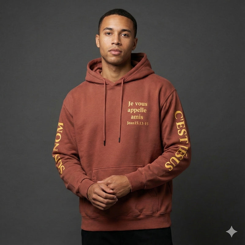 Son of God Hoodie – Jésus Est Mon Meilleur Ami – Christian Hoodie
