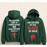 Covered by the Blood Christian Hoodie – Faith Hoodie for Men & Women (Exodus 12:13)